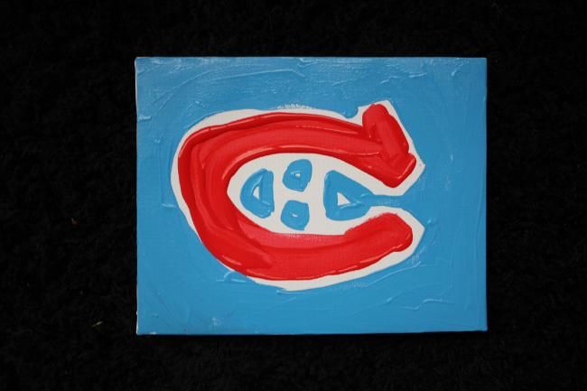 Painting titled "cheap_" by Sylvain Pitre, Original Artwork, Oil