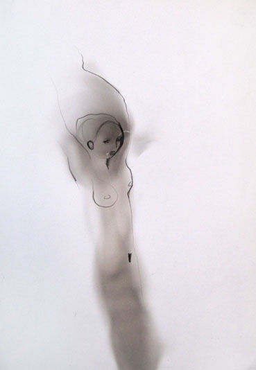 图画 标题为“Élancée” 由Sylvia Baldeva, 原创艺术品, 其他