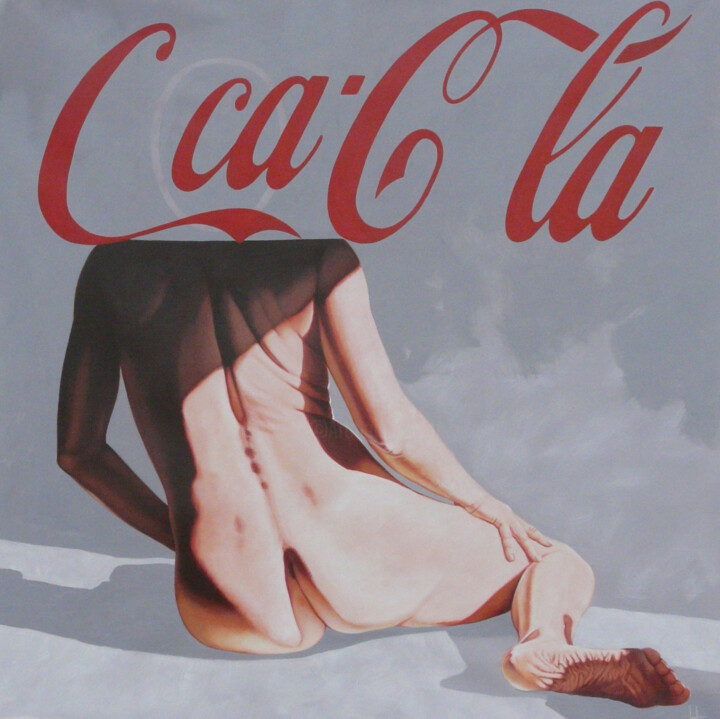 Peinture intitulée "C ça , C là" par Sylvie Bayard (Sylvestre), Œuvre d'art originale, Acrylique Monté sur Châssis en bois