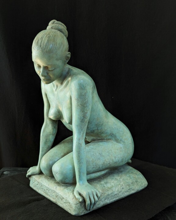 Sculpture intitulée "ILLUSION" par Sylvie Bourély (SB), Œuvre d'art originale, Argile