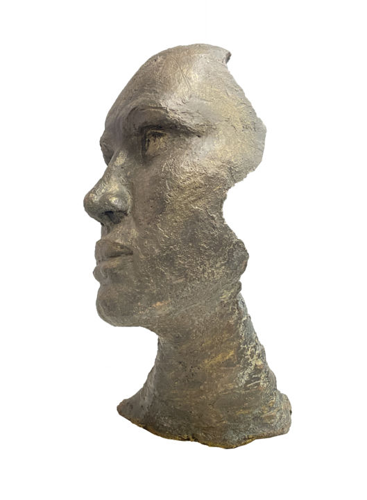 Rzeźba zatytułowany „Serena” autorstwa Sylvie Mathiswan, Oryginalna praca, Terakota