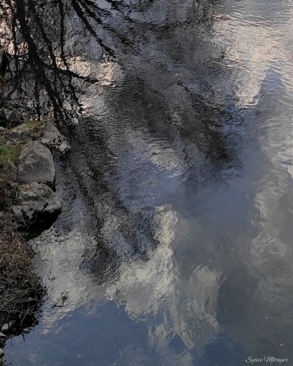 Photographie intitulée "Miroir" par Sylvie Metayer, Œuvre d'art originale, Photographie numérique