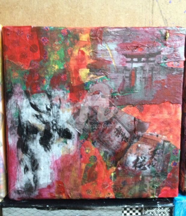 Painting titled "Mia-Ji-Ma" by Sbx, Original Artwork