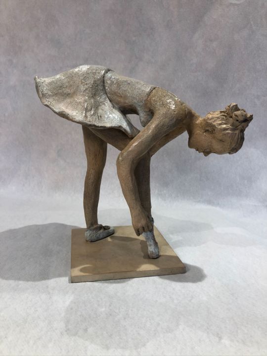 Sculpture titled "Petit rat" by Sylheme, Original Artwork, Bronze