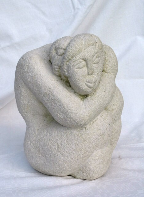 Sculpture titled "Enlacés" by Sylviehebrard, Original Artwork