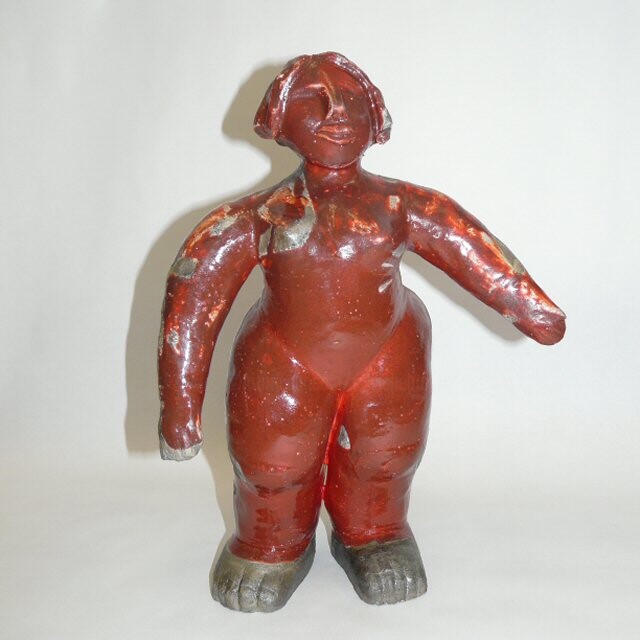 Skulptur mit dem Titel "ARDANTE" von Sylviehebrard, Original-Kunstwerk, Keramik