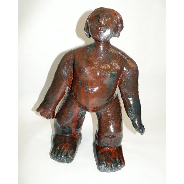 Sculpture titled "INNOCENCE" by Sylviehebrard, Original Artwork, Ceramics