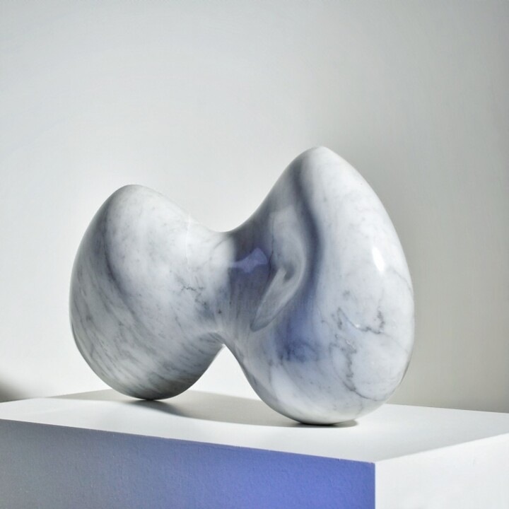 Escultura intitulada "die-wiederkehr-der-…" por Sylvio Eisl, Obras de arte originais, Pedra