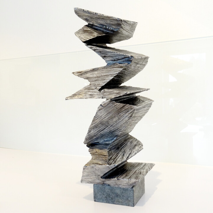 Скульптура под названием "alasan" - Sylvio Eisl, Подлинное произведение искусства, Металлы