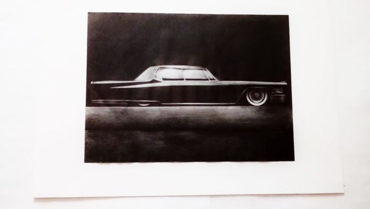 Rysunek zatytułowany „Cadillac” autorstwa Sylwia Araucz, Oryginalna praca