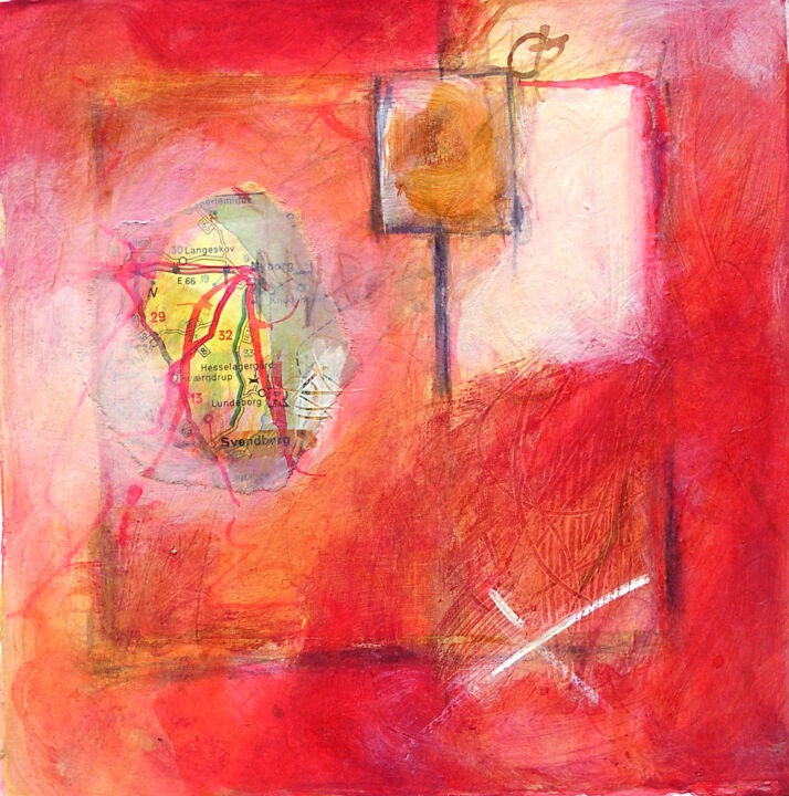 Peinture intitulée "Carré Art 4" par Symesia, Œuvre d'art originale, Acrylique