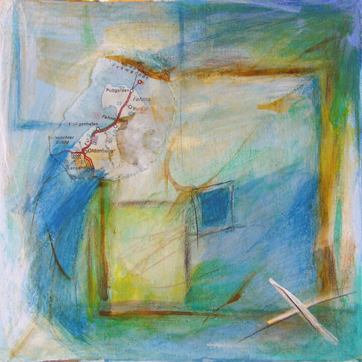Peinture intitulée "Carré Art 13" par Symesia Art, Œuvre d'art originale, Acrylique