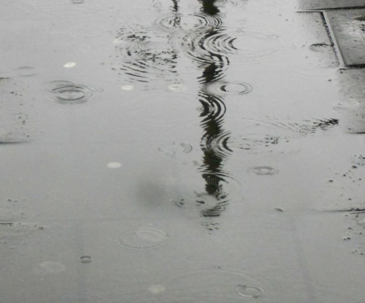 Photography titled "circles in the rain" by Tom Schrijver, Original Artwork