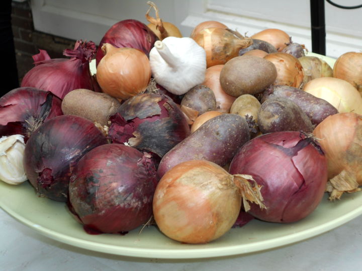 Fotografia zatytułowany „onions” autorstwa Tom Schrijver, Oryginalna praca