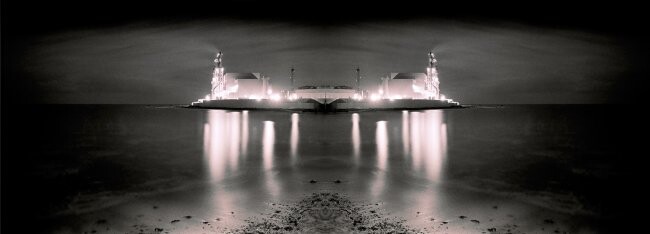 Photographie intitulée "Corriente submarina" par Javier Alonso, Œuvre d'art originale