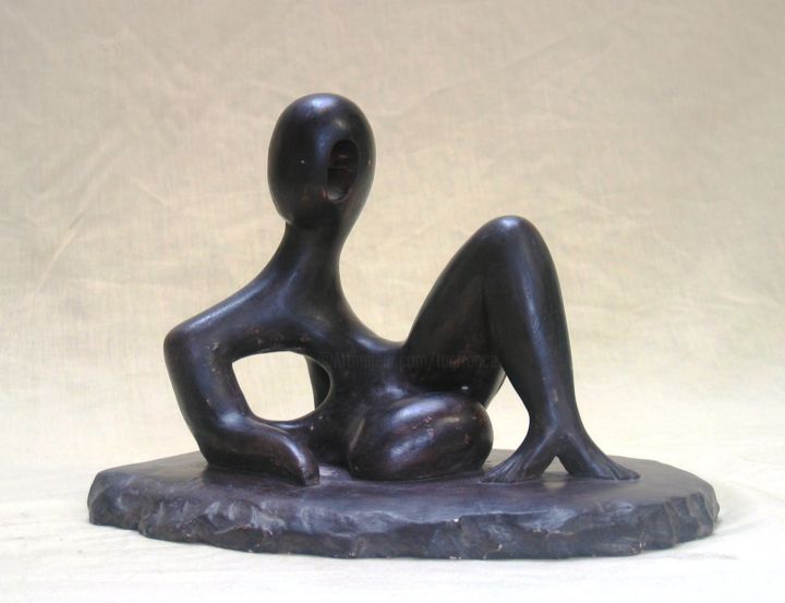 Sculpture intitulée "Sirène." par Georges Tag, Œuvre d'art originale, Autre