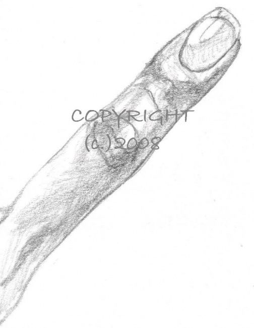 Drawing titled "HERE 'TIS" by Tahala, Original Art,
