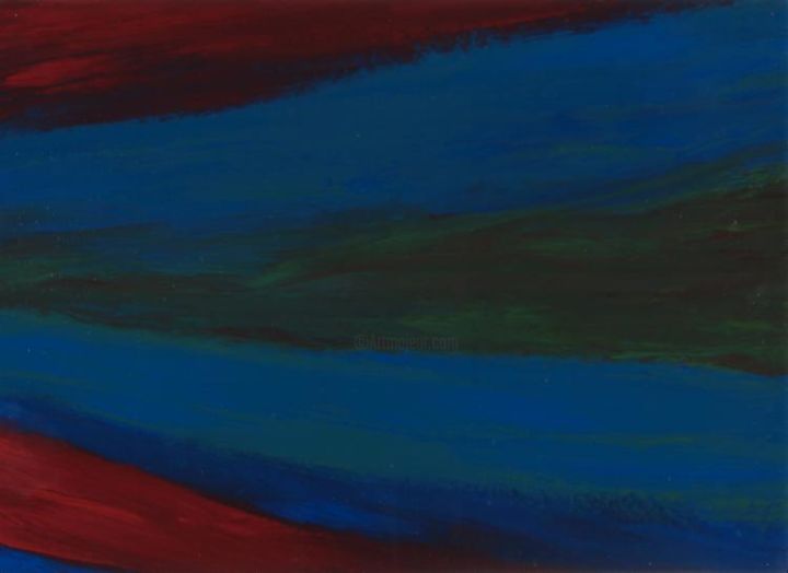 Malarstwo zatytułowany „Horizon” autorstwa Mohamed Tahdaini, Oryginalna praca