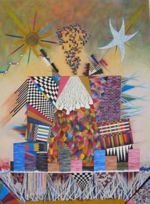 Malarstwo zatytułowany „Adminiration” autorstwa Mohamed Tahdaini, Oryginalna praca