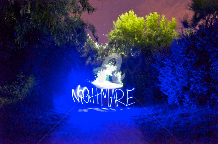 Photography titled "NIGHTMARE" by Baf C, Original Artwork