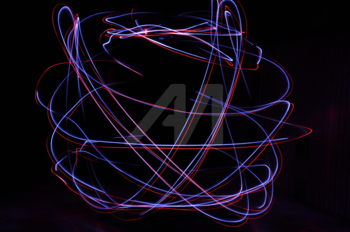 Photography titled "Abstract Energyyyyy…" by Baf C, Original Artwork