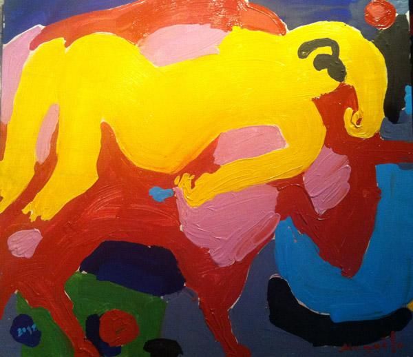 Картина под названием ""The rape of Europa"" - Наталия Мишнёва, Подлинное произведение искусства