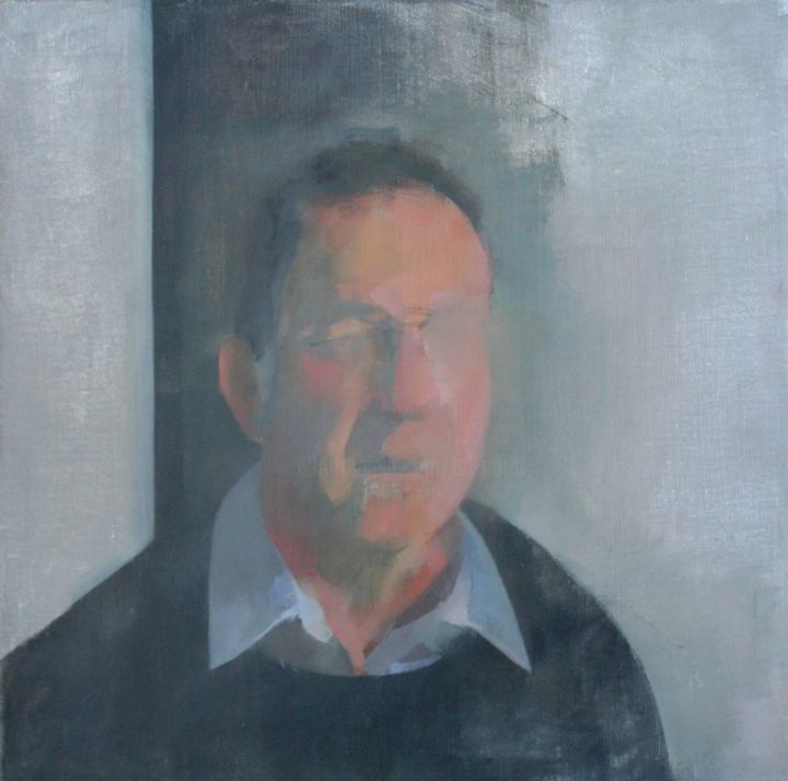 Painting titled "My father" by Tal Porat, Original Artwork, Oil