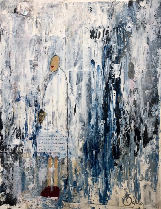Pittura intitolato "the doctor" da Talita Maris, Opera d'arte originale, Acrilico