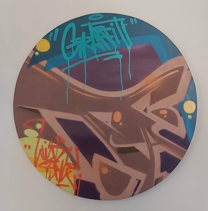 Painting titled "Graffiti wild style" by Talu, Original Artwork, Spray paint