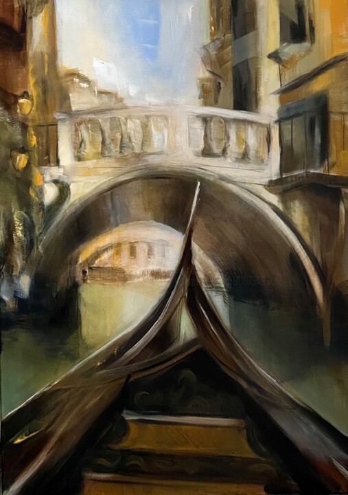 Pittura intitolato "HONEYMOON" da Tamara Andjus, Opera d'arte originale, Acrilico