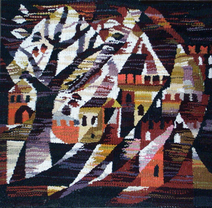 Painting titled "Ancient fortress.jpg" by Tamara Semenov, Original Artwork, Other