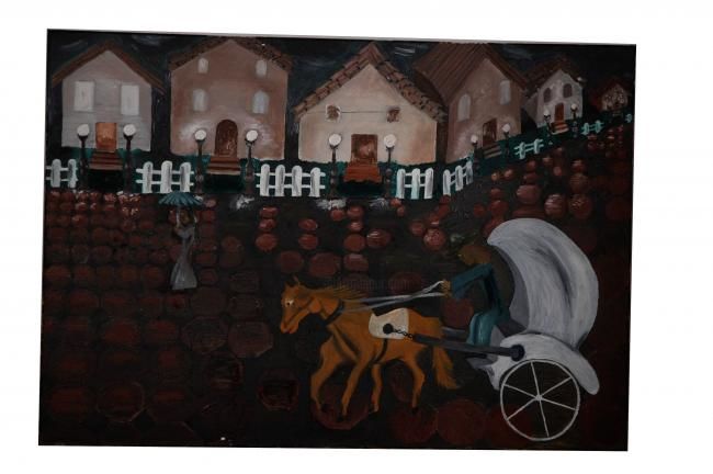 Painting titled "amirca 1930" by Sniper, Original Art,