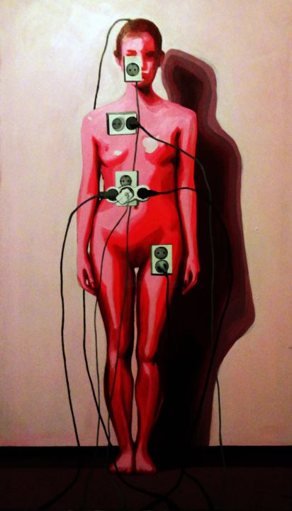 Pintura titulada ",Women," por Tamo, Obra de arte original, Acrílico