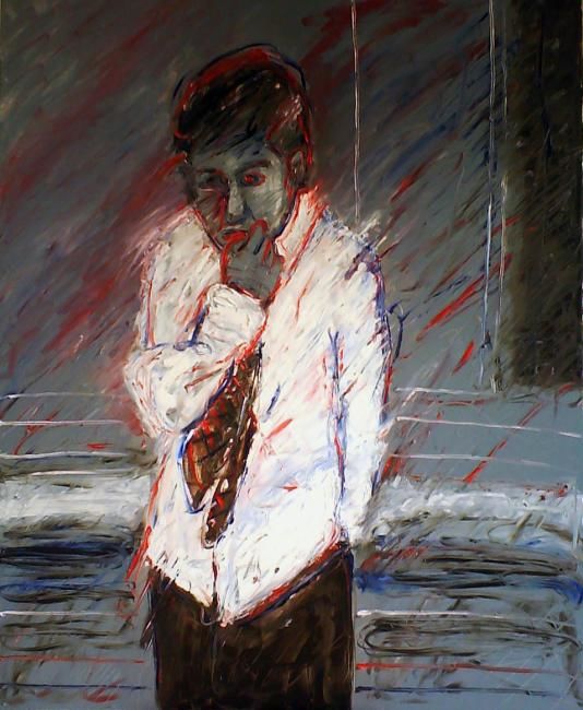 Painting titled "SI, ESTO ES (ALGO)…" by Tancara, Original Artwork