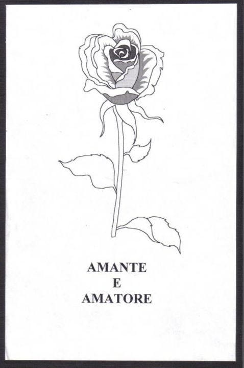 Painting titled "AMANTE E AMATORE" by Tango, Original Artwork