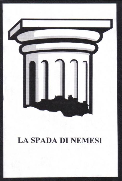 Painting titled "LA SPADA DI NEMESI" by Tango, Original Artwork