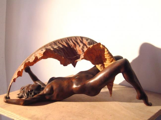 Sculpture intitulée "Sans titre" par Tanguy, Œuvre d'art originale