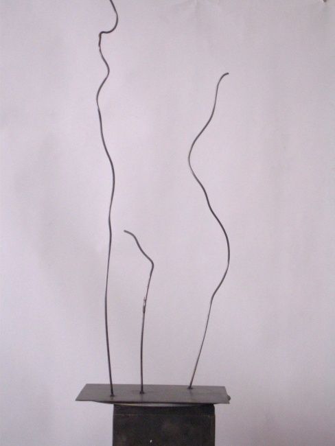 Sculpture intitulée "Ladyboy - Vue 2" par Tanguy, Œuvre d'art originale,