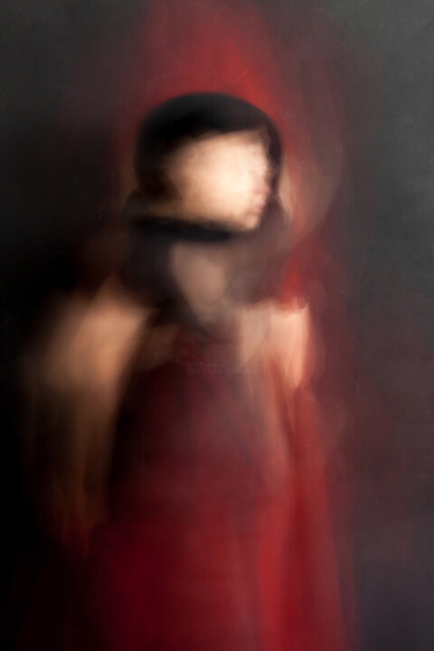 Fotografía titulada "Heated figure" por Tania Serket, Obra de arte original, Fotografía digital
