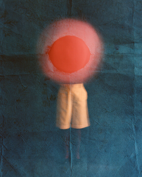 Fotografia zatytułowany „Red eye” autorstwa Tania Serket, Oryginalna praca, Fotografia filmowa