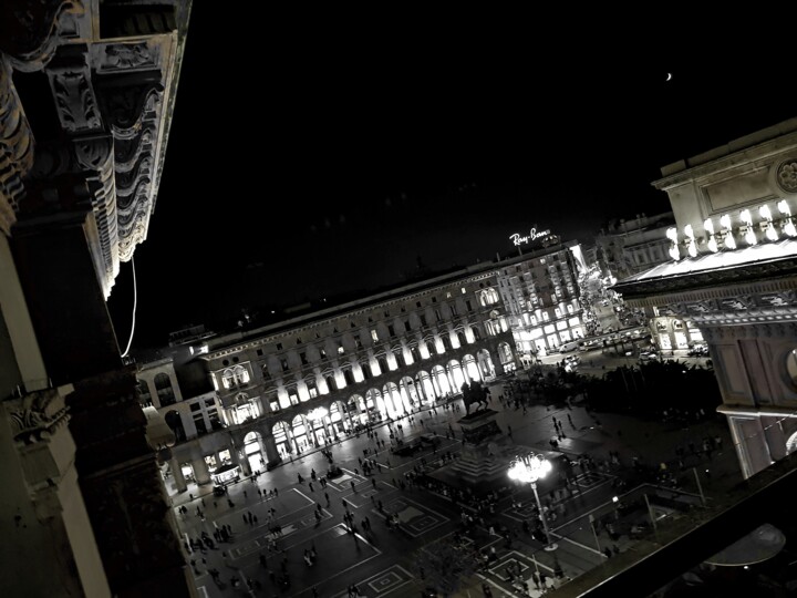 Fotografie mit dem Titel "Piazza del Duomo" von Tanja Niegsch, Original-Kunstwerk, Digitale Fotografie