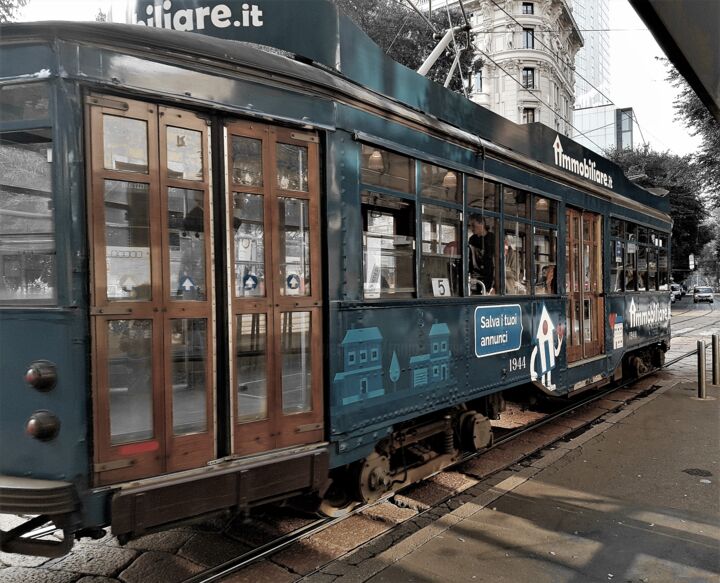 Φωτογραφία με τίτλο "tram" από Tanja Niegsch, Αυθεντικά έργα τέχνης, Ψηφιακή φωτογραφία