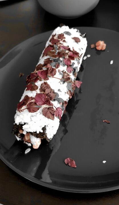 Photography titled "flower roll" by Tanja Niegsch, Original Artwork, Digital Photography