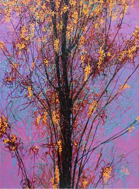 Painting titled "a-moment-in-spring.…" by Tanwir Murshad, Original Artwork