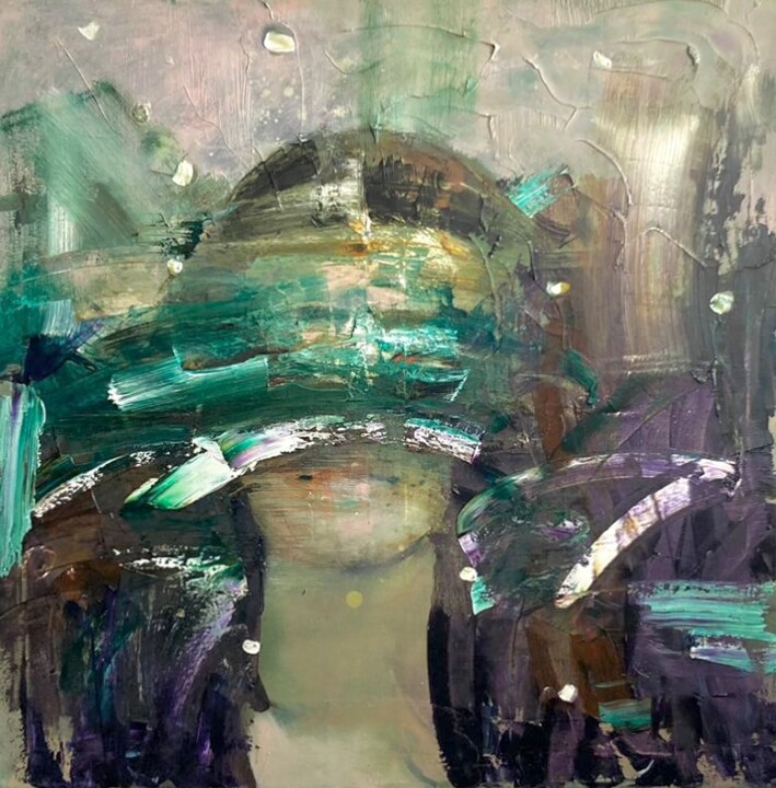 Pintura titulada "Scent of Сlover | З…" por Tanya Grinevich, Obra de arte original, Oleo Montado en Bastidor de camilla de m…