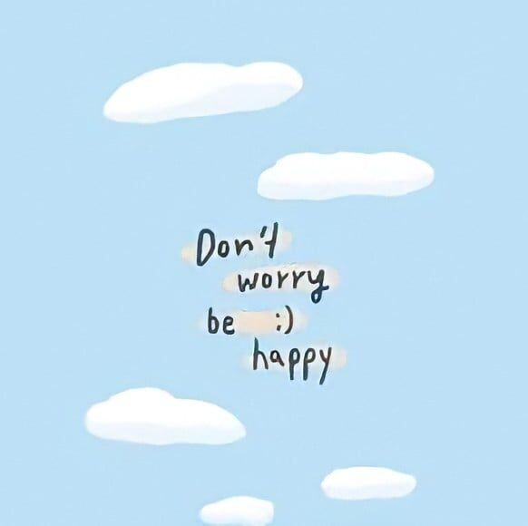 Arte digital titulada "Don't worry be happy" por Taper Slowes, Obra de arte original, Trabajo Digital 2D