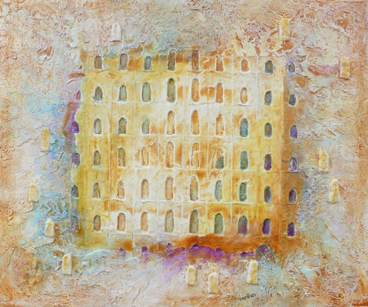 Картина под названием "portes-serenite-art…" - Tapiezo, Подлинное произведение искусства, Другой