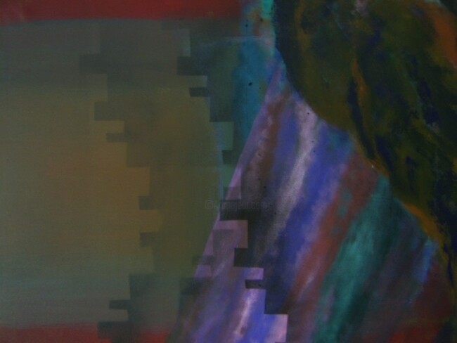 Peinture intitulée "abstract nr 2" par Tara Kiers, Œuvre d'art originale