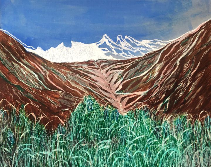 Painting titled "02" by Tara Shoeyb, Original Art, Acrylic