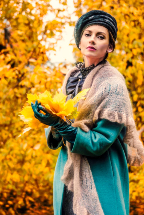 Fotografie getiteld "Mood Color - Autumn…" door Alexander Tarasenkov, Origineel Kunstwerk, Niet gemanipuleerde fotografie